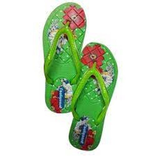 Slip On Style Beads Closure Rubber Stylish Ladies Green Fancy Slipper