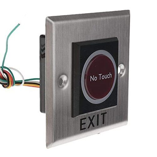 Silver And Black Touch Free Door Release Sensor Switch