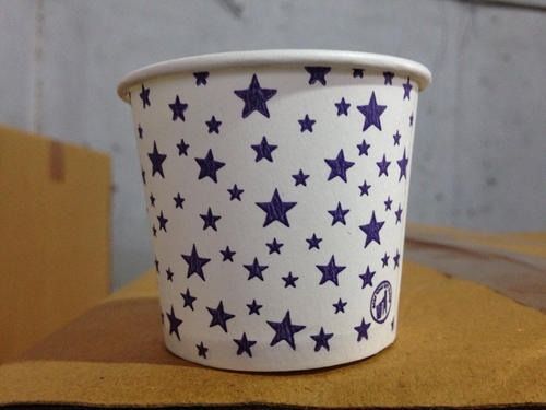 White Printed For Hot Beverages 150 Ml Size And 195 Paper Gsm Disposable Paper Cups