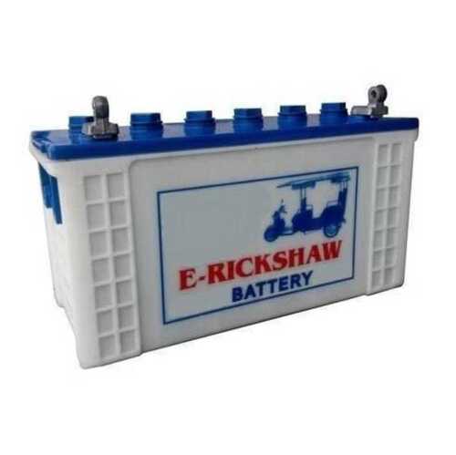 Red & Blue E Rickshaw Battery, 12 V Nominal Voltage, 8.0 A Charging Current