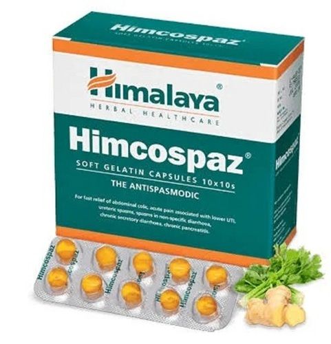 Himcospaz Soft Gelatin Capsules, 10x10 Tablets Pack