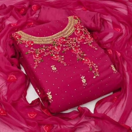 Ladies Embroidered Salwar Suits