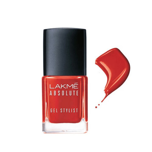Long Lasting High Gloss Finish Gel Stylist Lakme Absolute Nail Color