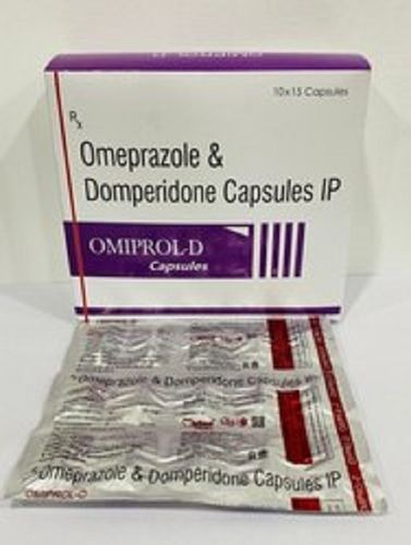 Omeprazole and Domperidone Capsules - IP Formulation for Dual-Action Digestive Support | Acid Control and Motility Enhancement for Optimal Gastro Health