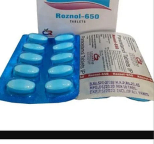 Rozmol-650 Paracetamol Tablets For Headache General Medicines