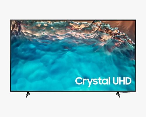 Steel  4K Resolution 43 Inch Display Black Color Samsung Crystal Uhd Smart Tv For Home