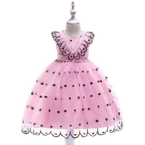 Comfortable Kids Frock Designs Wave Point Girl Frock Age Group: 3-15 Years