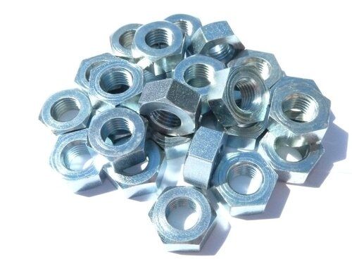 Silver Industrial Stainless Steel Hex Nuts