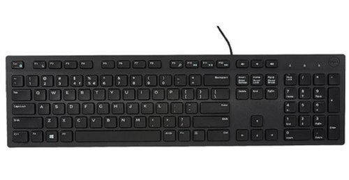 Kb216 Light In Weight Black Usb Wired Keyboard Application: Computer