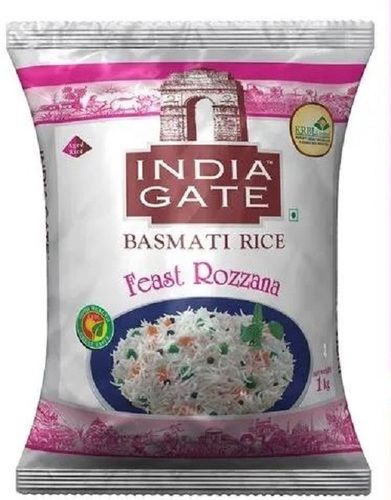  1 किलोग्राम सामान्य रूप से उगाया जाने वाला प्राकृतिक और शुद्ध लंबे दाने वाला बासमती चावल 