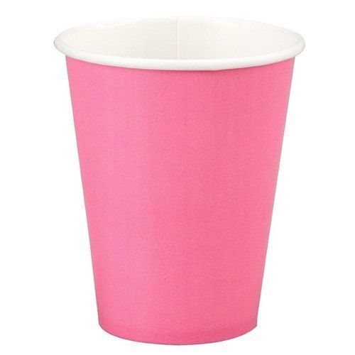 700 Ml Light In Weight Disposable Pink Paper Cups For Drinking Water/Juice, 50 Pieces