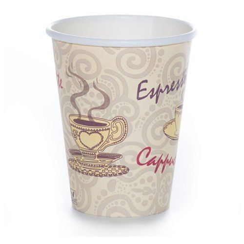 90 Ml Eco-Friendly Light In Weight Printed Paper Cup, Pack Of 50 Pieces