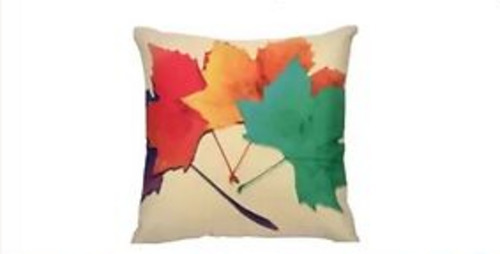 सांस लेने योग्य और धोने योग्य आयताकार आकार का पॉलिएस्टर सामग्री मुद्रित कुशन कवर