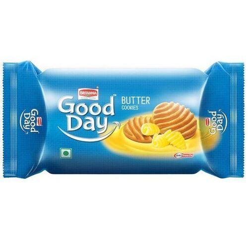 Delicious Semi-Soft Textured Round-Shaped Britannia Butter Good Day Biscuit