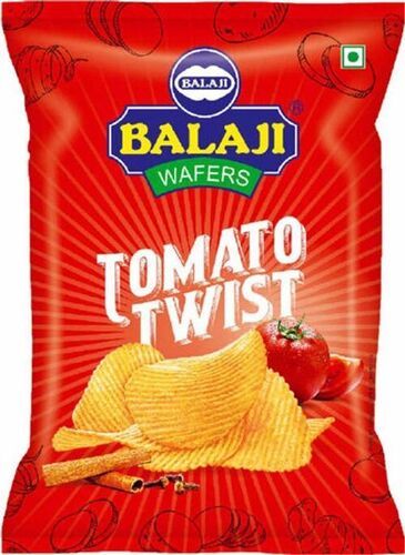 Fresh And Tangy Crispy Blend Balaji Tomato Twist Wafers, 40 Grams Pack
