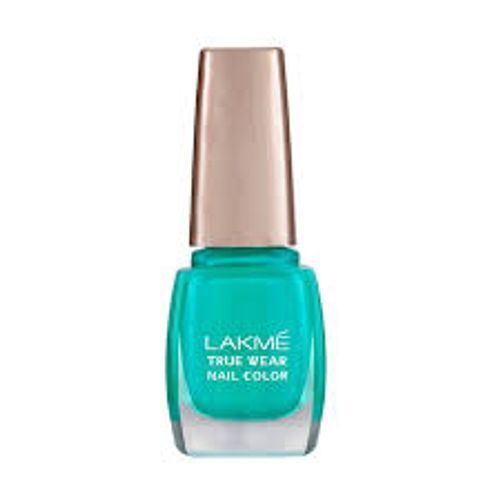 Lakme True Wear Blue Nail Color, Long-Lasting Chip-Resistant Ingredients: Glitters