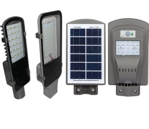 ग्रे लॉन्ग लास्टिंग मोनो क्रिस्टलीय फोटोवॉल्टिक सोलर स्ट्रीट और गार्डन लाइट