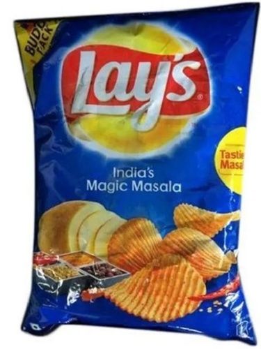 Stainless Steel Pack Of 28 Gram Spicy And Tasty Lays India Magic Masala Potato Crispy Chips 