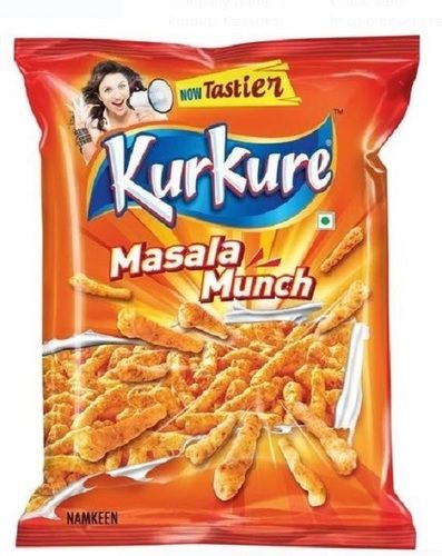 Pack Of 75 Gram Spicy And Crunchy Taste Kurkure Masala Munch Namkeen 