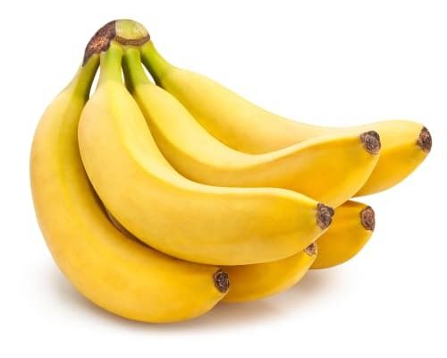 Rich In Fiber Vitamin B6 Tasty And Healthy 100% Natural Yellow Banana Fruit