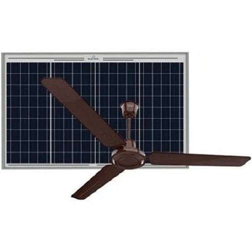 Brown 50 X 35 X 35 Centimeter 70 Watt 240 Voltage Wall Mounted Solar Ceiling Fan