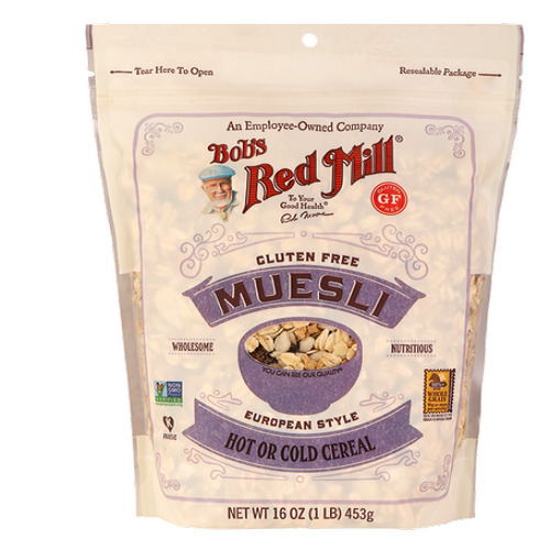 Bob's Red Mill Gluten Free Muesli, Packaging Type Packet, Powder at