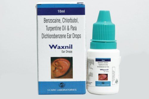 Chlorbutol Turpentine Oil And Para Dichlorobenzene Ear Drops, 10 Ml