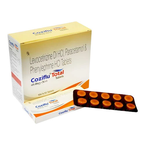 Coziflu Total 5 Mg/5 Mg/500 Mg Tablet , 10x1x10 Tablets