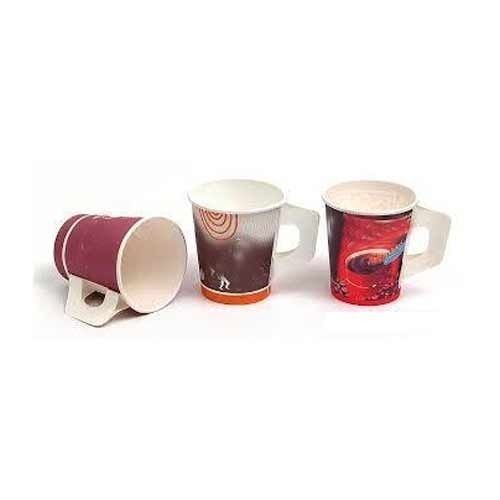 Durable Eco Friendly Fine Finished Printed Handle Paper Cup