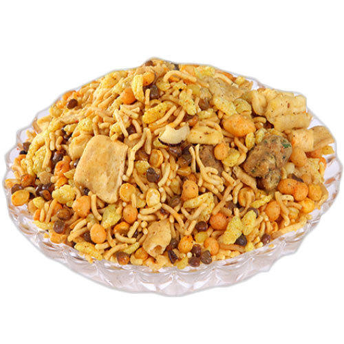 Stainless Steel Fresh Crunchy Crispy And Delicious Spicy Snacks Fried Mixed Namkeen, 1 Kg