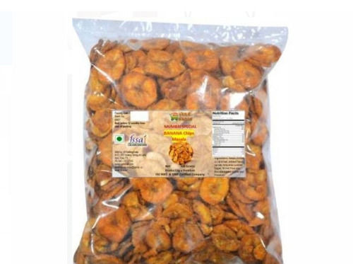 Hygienic Pack Of 500 Gm, Crunchy And Salty Ready To Eat Brown Banana Chip