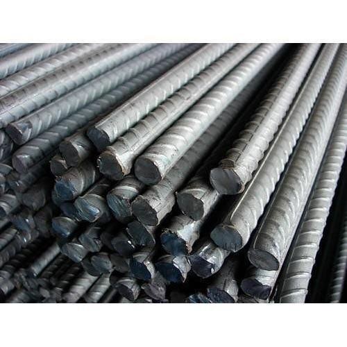 Premium Grade Long Lasting Strong Mild Steel Tmt Bars, 6 Meters