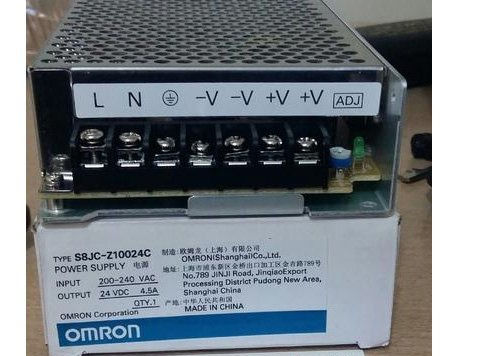 Yellow And Black S8Jc-Z10024C S8Fs-C10024 Omron Power Supply