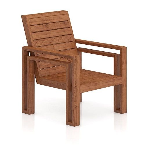 Handmade Stylish Solid Attractive Weather Resistance Wooden Arm Chair For Home