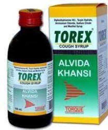 Torex Cough Syrup, Packaging Size 100 Ml General Medicines