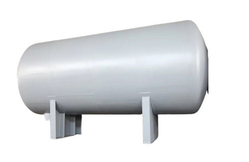 10000 Liters Horizontal Cylindrical Paint Coated Mild Steel Storage Tank 