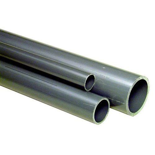 Silver 15 To 100 Mm Seamless Round Shape Industrial Cpvc Pipes