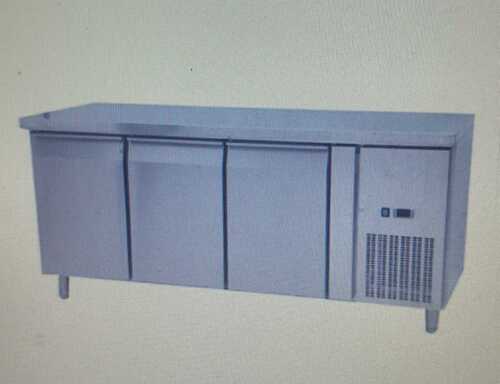 370 L Capacity 3 Door Stainless Steel Undercounter Refrigerator for Supermarket