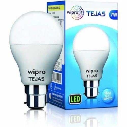 7 Watt Cool Day Light Plastic Body LED Bulb For Indoor And Outdoor