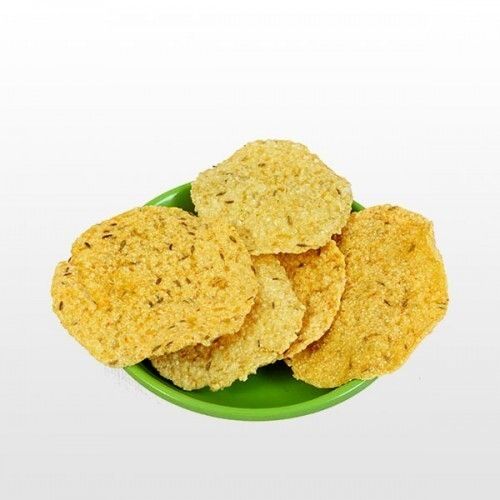 Crunchy Delicious Deep-Roasted Traditional Taste Of Indian Potato Papad