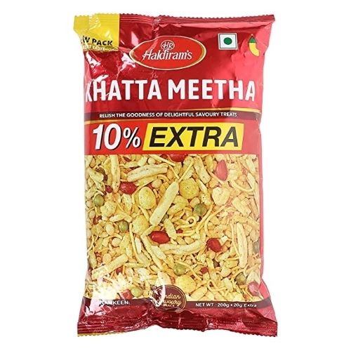 Delicious Salty And Spicy Haldiram Khatta Meetha Namkeen 