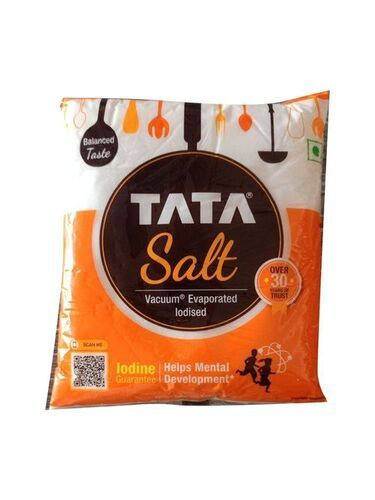 High Iodine And Iron Healthy Pure Refined White Tata Salt