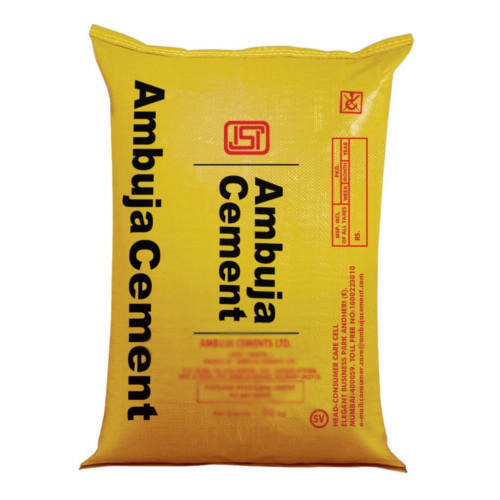 High Strength Concrete Additives Ordinary Portland Ambuja Grey Cement, 50kg