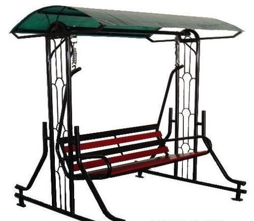 Mild Steel Paint Coated And Rust Proof Two Seater Seating Garden Swing