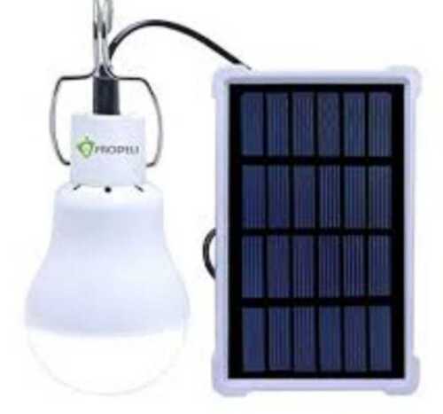 Portable Solar Led Bulb Lights For Outdoor And Indoor Usage, White Light Color