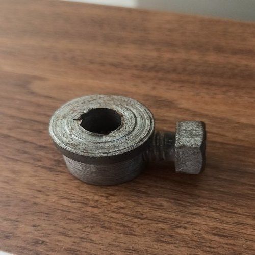 Round Iron Ghugu Nut, For Hardware Fitting, Size: 160 Gram