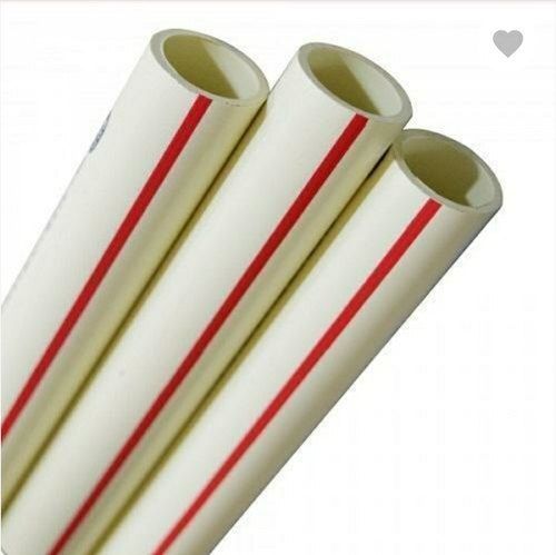 White Supreeme 3/4 Inch Seamless Round Shape Cpvc Pipes For Plumbing Fittings