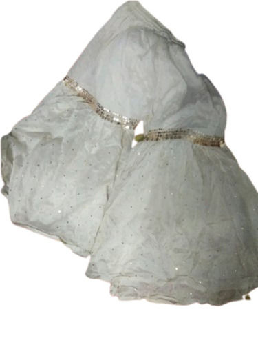 White color party wear sharara for girls