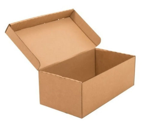 10x8x4 Inches Rectangular Double Wall Kraft Paper Plain Corrugated Paper Box 