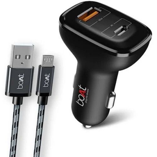  18 Watt Qualcomm Quick Wireless Dual Usb Port Electric Car Charge  Dimension(L*W*H): 7 X 4 X 3  Centimeter (Cm)